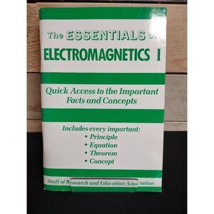 The Essentials of Electromagnetics I 1987 ISBN 0878915877 Paperback
